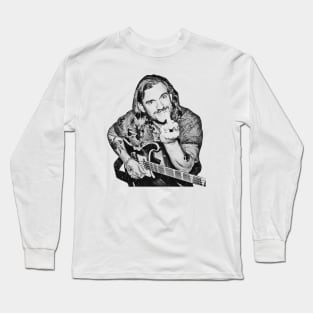 Retro Lemmy Kilmister Long Sleeve T-Shirt